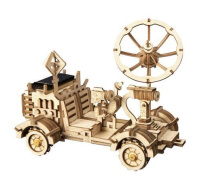 RoboTime 3D skládačka na solární pohon Lunární vozidlo