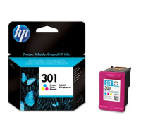 HP 301 Tri-color Ink Cart, 3 ml, CH562EE (165 pages)