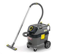 Karcher NT 30/1 Tact víceúčelový průmyslový vysavač, 1380 W, 30 l, 69 dB, 74 l/s, PES filtr, kovová kola