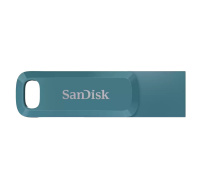 SanDisk Flash Disk 128GB Ultra Dual Drive Go, USB-C 3.2, Modrá