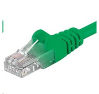 PREMIUMCORD Patch kabel UTP RJ45-RJ45 CAT5e 2m zelená