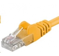 PREMIUMCORD Patch kabel UTP RJ45-RJ45 CAT5e 1.5m žlutá