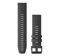 Garmin Hodinkové řemínky Quickfit 22 mm, Black Silicone