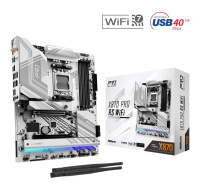 ASRock MB Sc AM5 X870 PRO RS WIFI, AMD X870, 4xDDR5, 1xHDMI, 2xThunderbolt, WI-FI