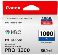 Canon CARTRIDGE PFI-1000B modrá pro ImagePROGRAF PRO-1000 (545 str.)