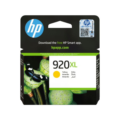HP 920XL Yellow Ink Cart, 6 ml, CD974AE (700 pages) - BAZAR po expiraci