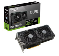 ASUS VGA NVIDIA GeForce RTX 4070 SUPER DUAL 12G, 12G GDDR6X, 3xDP, 1xHDMI