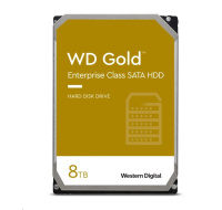 WD GOLD WD8004FRYZ 8TB SATA/ 6Gb/s 256MB cache 7200 ot., CMR, Enterprise