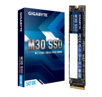 BAZAR - GIGABYTE SSD 512GB M30, NVMe - Po opravě (Bez příšlušenství)