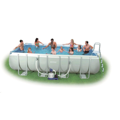 Bazén Florida Premium 2,74x5,49x1,32 m + PF Sand 4 vč. přísl. - Intex 26356/2635