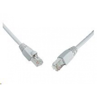 Solarix Patch kabel CAT5E SFTP PVC 3m šedý snag-proof C5E-315GY-3MB