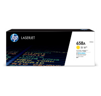 HP 658A Yellow LaserJet Toner Cartridge (6,000 pages)