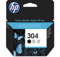 HP 304 Black Ink Cartridge (120 pages)