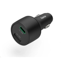 Hama rychlá USB nabíječka do vozidla USB-C PD/QC, USB-A, 32 W