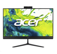 BAZAR - ACER PC AiO Aspire C24-2YE13U5UNL,i3-1305U,23.8" FHD,8GB,512GB SSD,UHD,Linux,Black - Poškozený obal (Komplet)