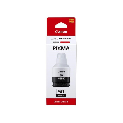 Canon BJ INK GI-50 PG Black Ink Bottle pro Canon PIXIMA G7050,G6050,G5050,GM4040 GM4050,GM2050 (6000 str.)