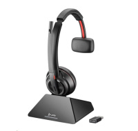 Poly Savi 8220 Stereo DECT 1880-1900 MHz Headset +Charging Cradle