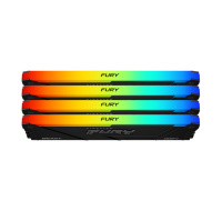 KINGSTON DIMM DDR4 32GB (Kit of 4) 2666MT/s CL16 FURY Beast RGB