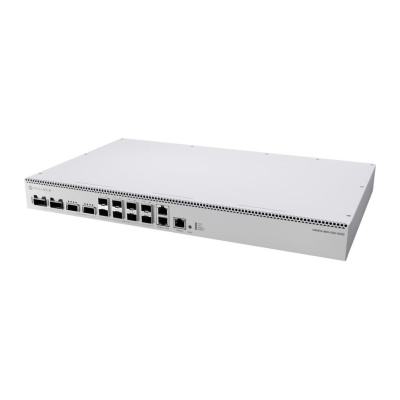 MikroTik CRS812-8DS-2DQ-2DDQ-RM 2x 400G QSFP-DD, 2x 200G QSFP56, 8x 50G SFP56, 2x 10GE Cloud Router Switch
