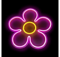 2Kids Toys LED NEON LIGHT lampička Květ