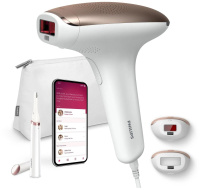 Philips Lumea IPL 7000 Series epilátor, zastřihovač HP6388, aplikace, 2 nástavce