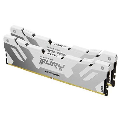 KINGSTON DIMM DDR5 32GB(Kit of 2) 7600MT/s CL38 FURY Renegade White XMP