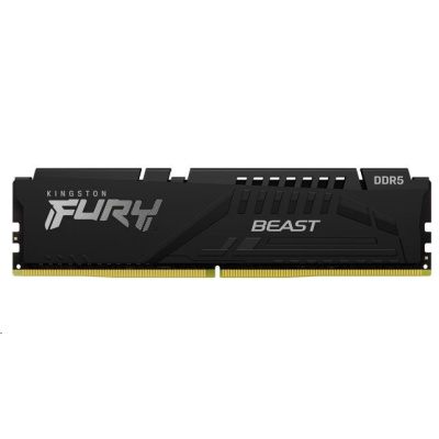 KINGSTON DIMM DDR5 128GB (Kit of 4) 5200MT/s CL40 FURY Beast Black XMP