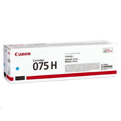 Canon TONER 075 H BK černá pro i-SENSYS LBP646Cdw, LBP647Cdw, MF664Cdw, MF667Cdw (3500 str.)