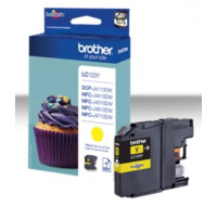 BROTHER INK LC-123Y yellow cca 600