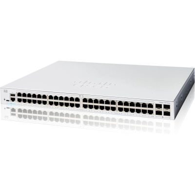 Cisco Catalyst switch C1300-48T-4X (24xGbE,4xSFP+,fanless)