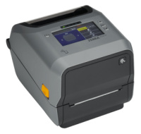 Zebra ZD621d, 8 dots/mm (203 dpi), cutter, linerless, disp., RTC, USB, USB Host, RS232, BT, Ethernet, Wi-Fi, grey