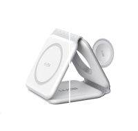 WG - Bezdrátová nabíječka WGMaxFlex 3in1 / Skládací / 15W+5W+2.5W / WG 42 / white