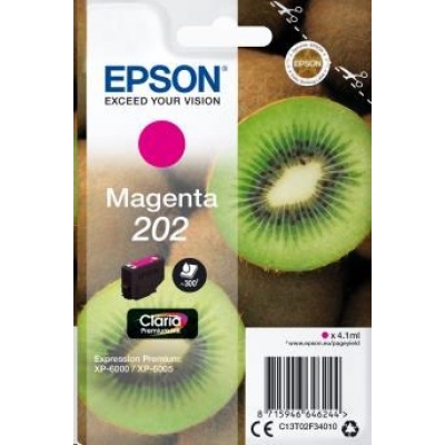 EPSON ink bar Singlepack "Kiwi" Magenta 202 Claria Premium Ink 4,1 ml