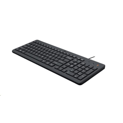 BAZAR - HP 150 Wired Keyboard - drátová klávesnice - CZ/SK lokalizace - Poškozený obal (Komplet)