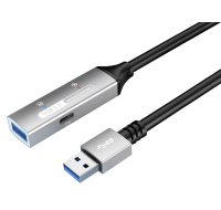 PREMIUMCORD USB 3.2. repeater a prodlužovací kabel Male-Female, 5Gbps Aluminium 5m